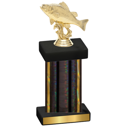 Single Black Glacier Fishing Trophy
