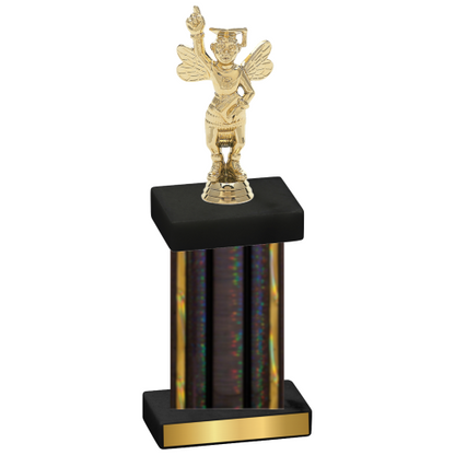 Single Black Glacier Academics Trophy