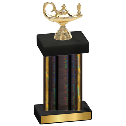 Single Black Glacier Academics Trophy