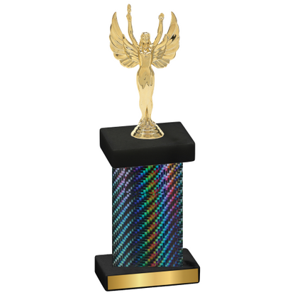 Single Black Carbon Fiber Victory Trophy