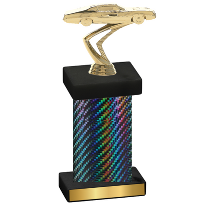 Single Black Carbon Fiber Cars Trophy