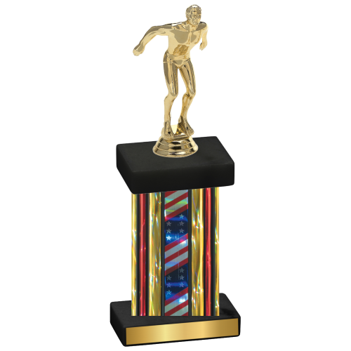 Single Flag USA Swimming Trophy