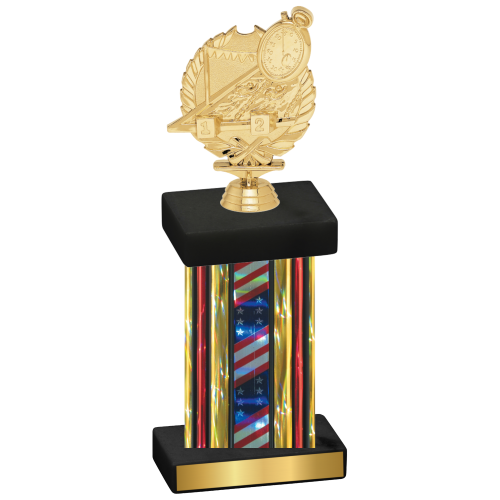 Single Flag USA Swimming Trophy