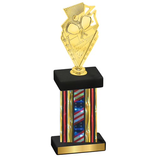 Single Flag USA Pickleball Trophy