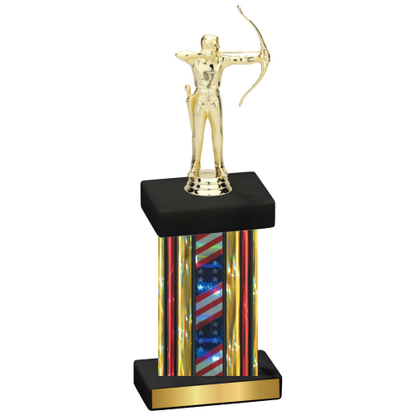 Single Flag USA Archery Trophy