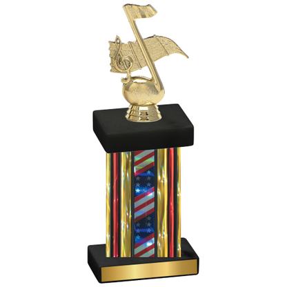 Single Flag USA Music Trophy