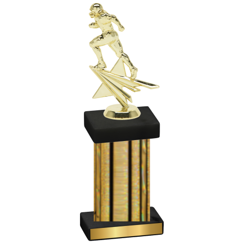 Single Gold Glacier Football Trophy