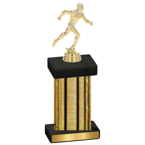 Single Gold Glacier Running Trophy