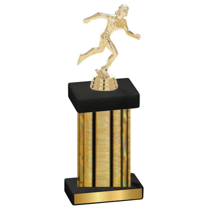 Single Gold Glacier Running Trophy