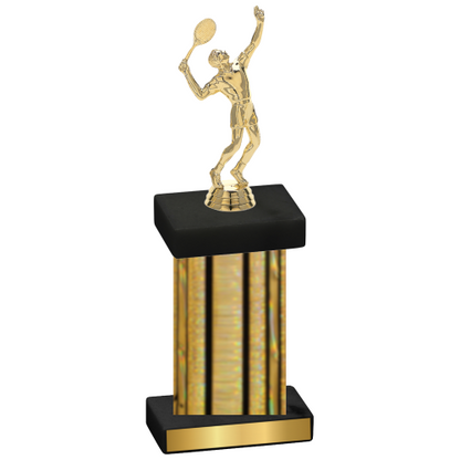 Single Gold Glacier Tennis Trophy