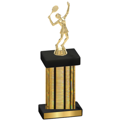 Single Gold Glacier Tennis Trophy