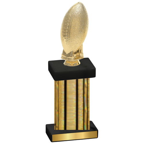 Single Gold Glacier Football Trophy