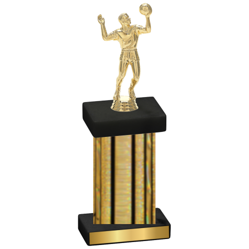 Single Gold Glacier Volleyball Trophy