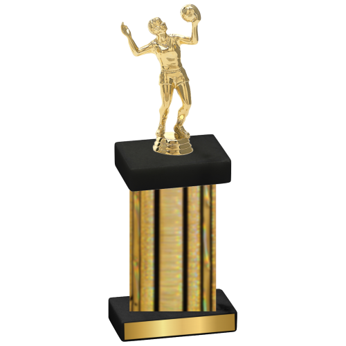 Single Gold Glacier Volleyball Trophy