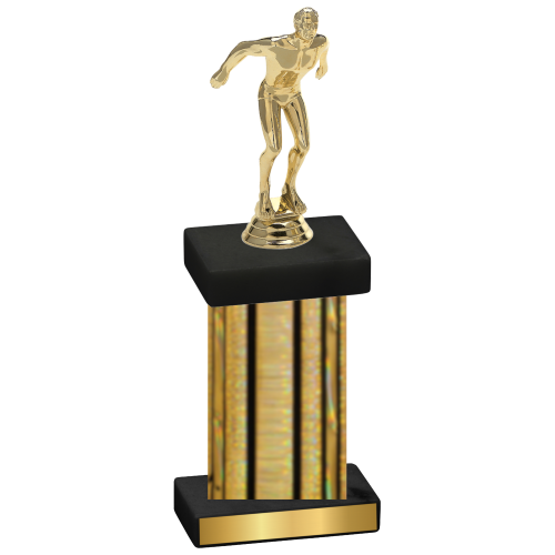 Single Gold Glacier Swimming Trophy