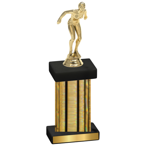 Single Gold Glacier Tennis Trophy