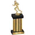 Single Gold Glacier Football Trophy