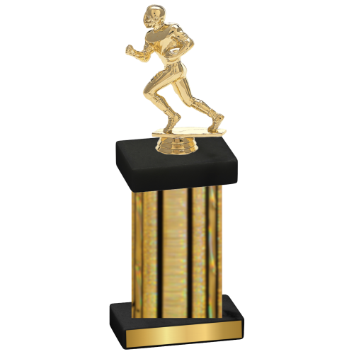 Single Gold Glacier Football Trophy