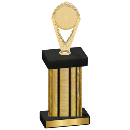 Single Gold Glacier Insert Trophy