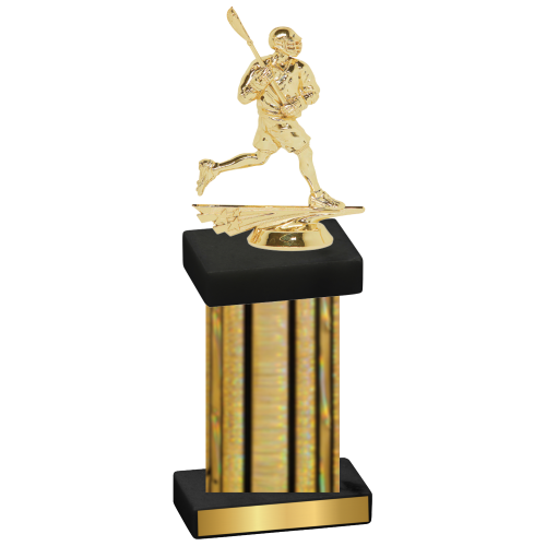 Single Gold Glacier Lacrosse Trophy