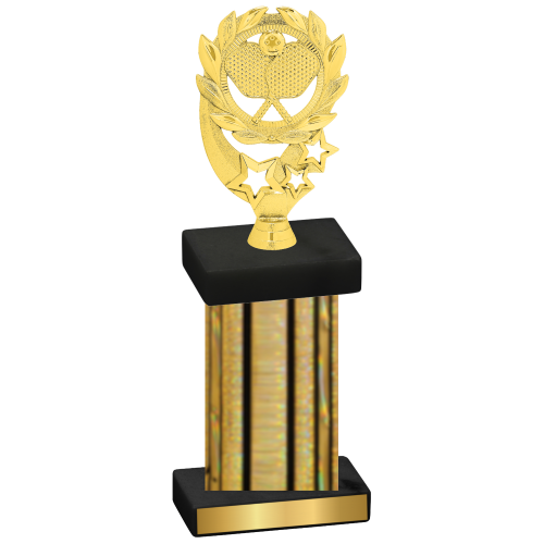 Single Gold Glacier Pickleball Trophy