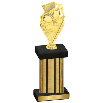 Single Gold Glacier Pickleball Trophy