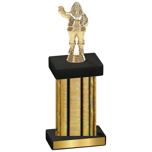 Single Gold Glacier Holiday Trophy