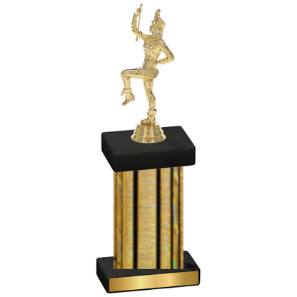 Single Gold Glacier Majorette Trophy