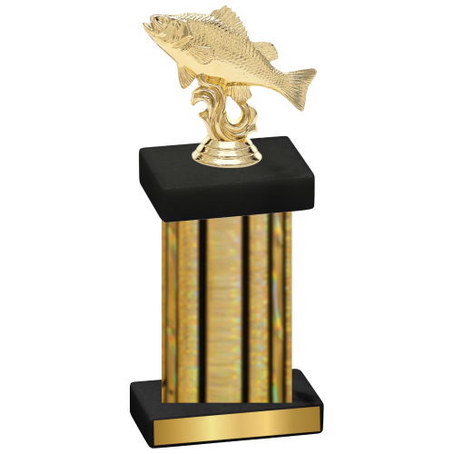 Single Gold Glacier Fishing Trophy