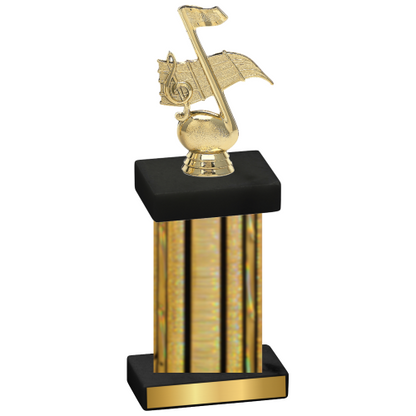 Single Gold Glacier Music Trophy