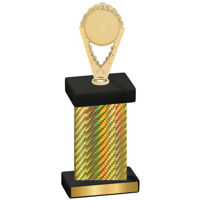 Single Gold Carbon Fiber Insert Trophy