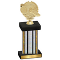 Single Silver Glacier Running Trophy