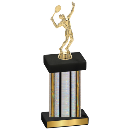 Single Silver Glacier Tennis Trophy