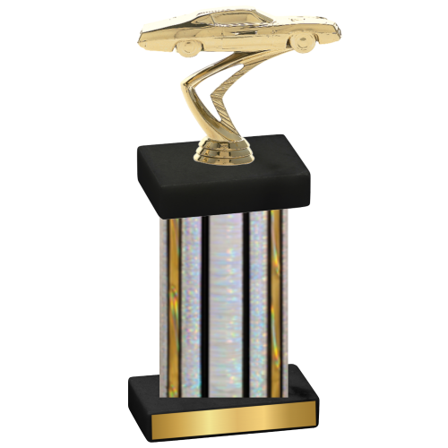 Single Silver Glacier Cars Trophy