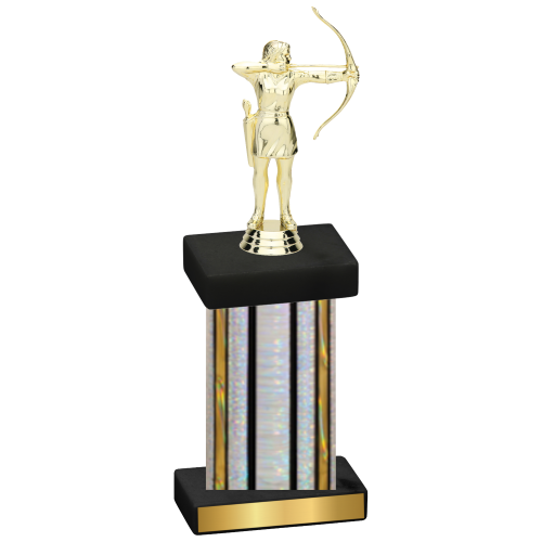 Single Silver Glacier Archery Trophy