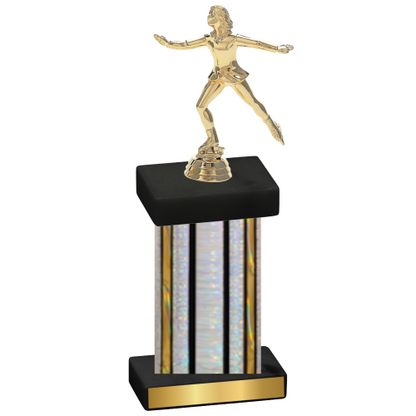 Single Silver Glacier Skater Trophy