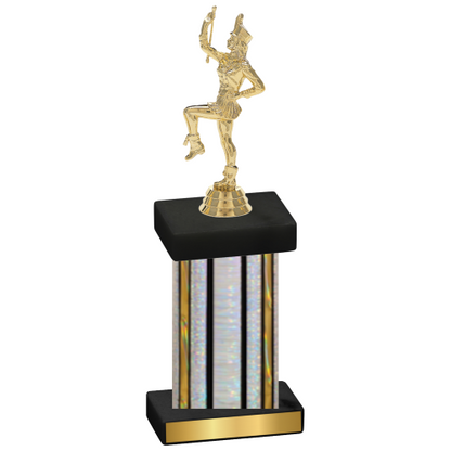 Single Silver Glacier Majorette Trophy