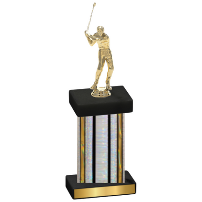 Single Silver Glacier Golf Trophy