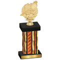Single Orange Glacier Swimming Trophy
