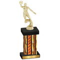 Single Orange Glacier Basketball Trophy
