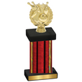 Single Red Glacier Bowling Trophy