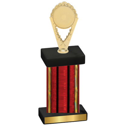 Single Red Glacier Insert Trophy