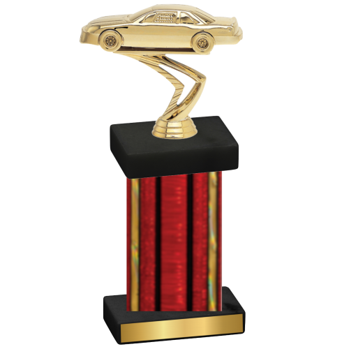 Single Red Glacier Cars Trophy