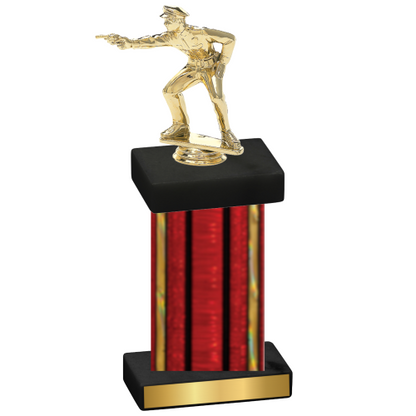 Single Red Glacier Shooter Trophy