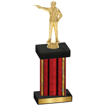 Single Red Glacier Shooter Trophy