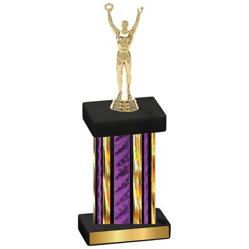 Single Purple Glacier Victory Trophy