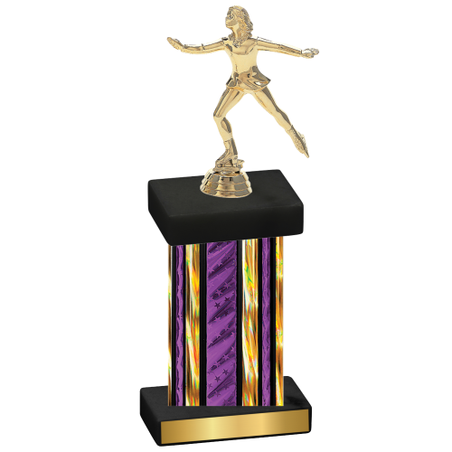 Single Purple Glacier Skater Trophy