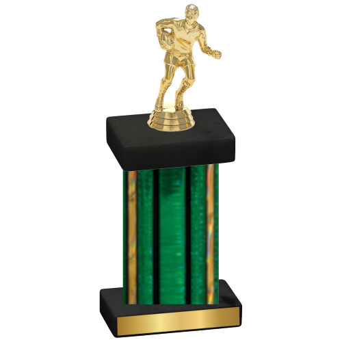 Single Green Glacier Rugby Trophy