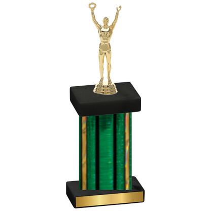 Single Green Glacier Victory Trophy