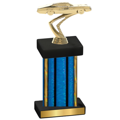 Single Blue Glacier Cars Trophy